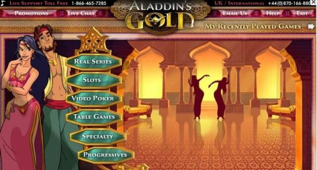 Aladdin's Gold Casino